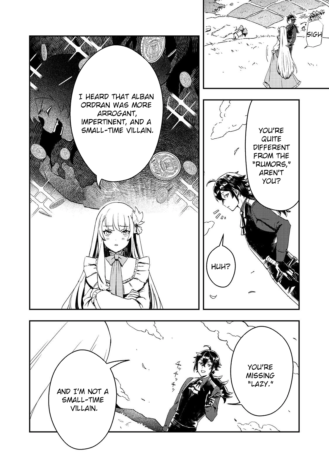 The Lazy Villainous Noble and the Dumped Villainess Became the Strongest Couple. Chapter 3 Page 8